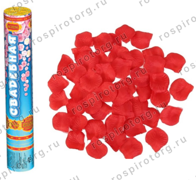 Свадебный стандарт набор пневмохлопушек 30 см.