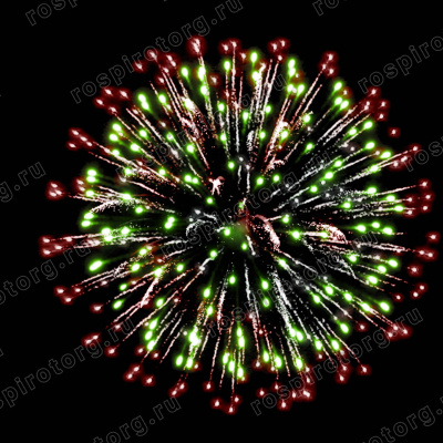 Салют РС8710 Брутальный (1,2 х 100 залпов) Русская пиротехника