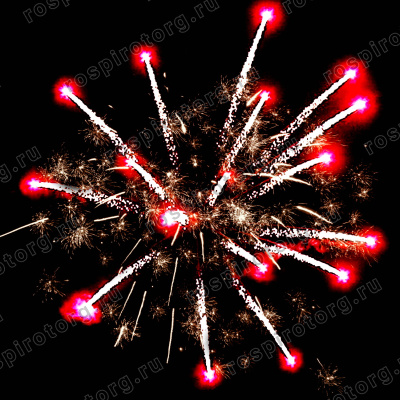 Римские свечи УПАКОВКА 2 шт Белые лебеди РС5290: (0,8 х 12 залпов) Русская пиротехника