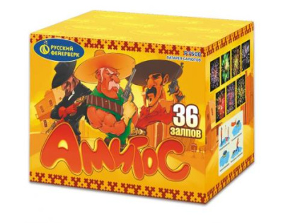 Фейерверк Р7500 Амигос 1,0*36 залпов Фейерверк Р7500 Амигос 1,0*36 залпов