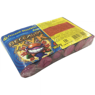 Петарды Р3520 Веселый жук (1 уп* 6 шт) Петарды Р3520 Веселый жук (1 уп* 6 шт)